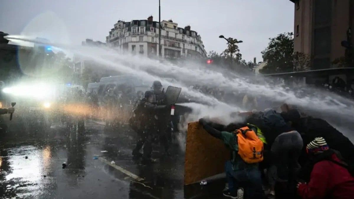 Francia detiene a cerca de 1,000 personas en manifestaciones