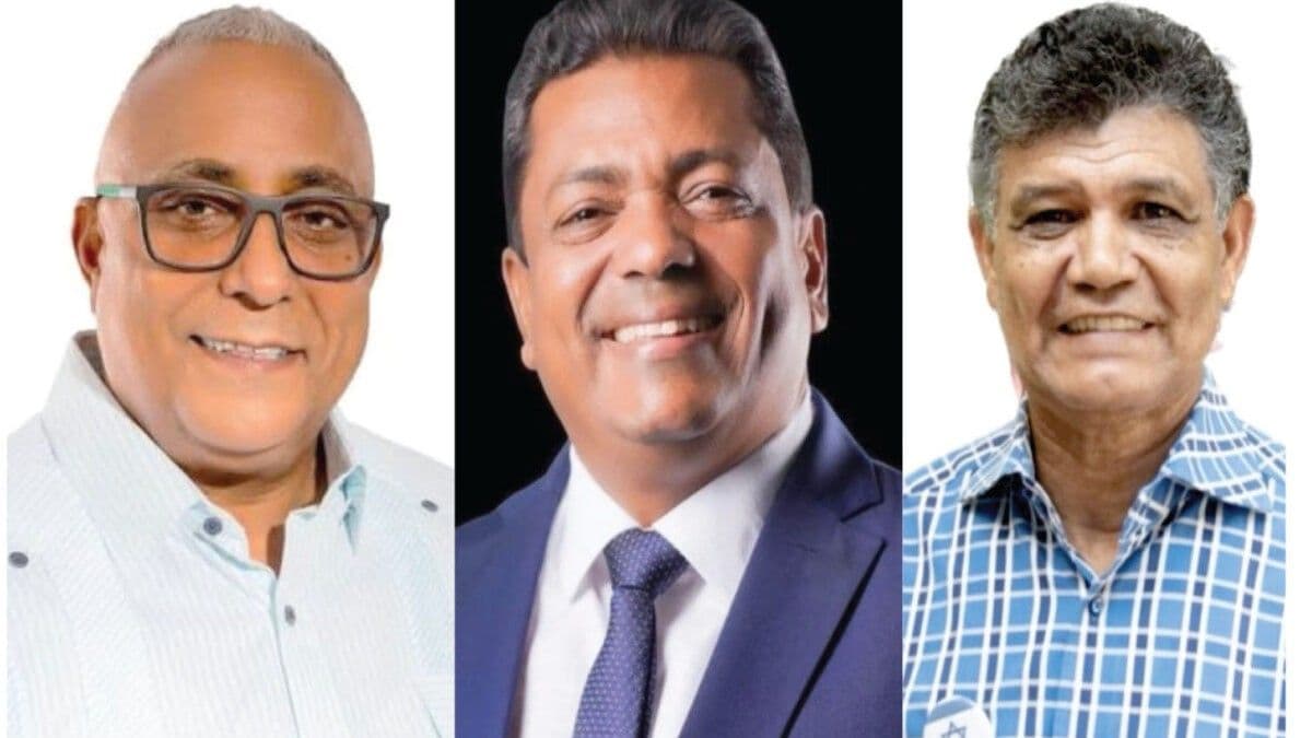 Tres líderes dominan el poder municipal en Santo Domingo