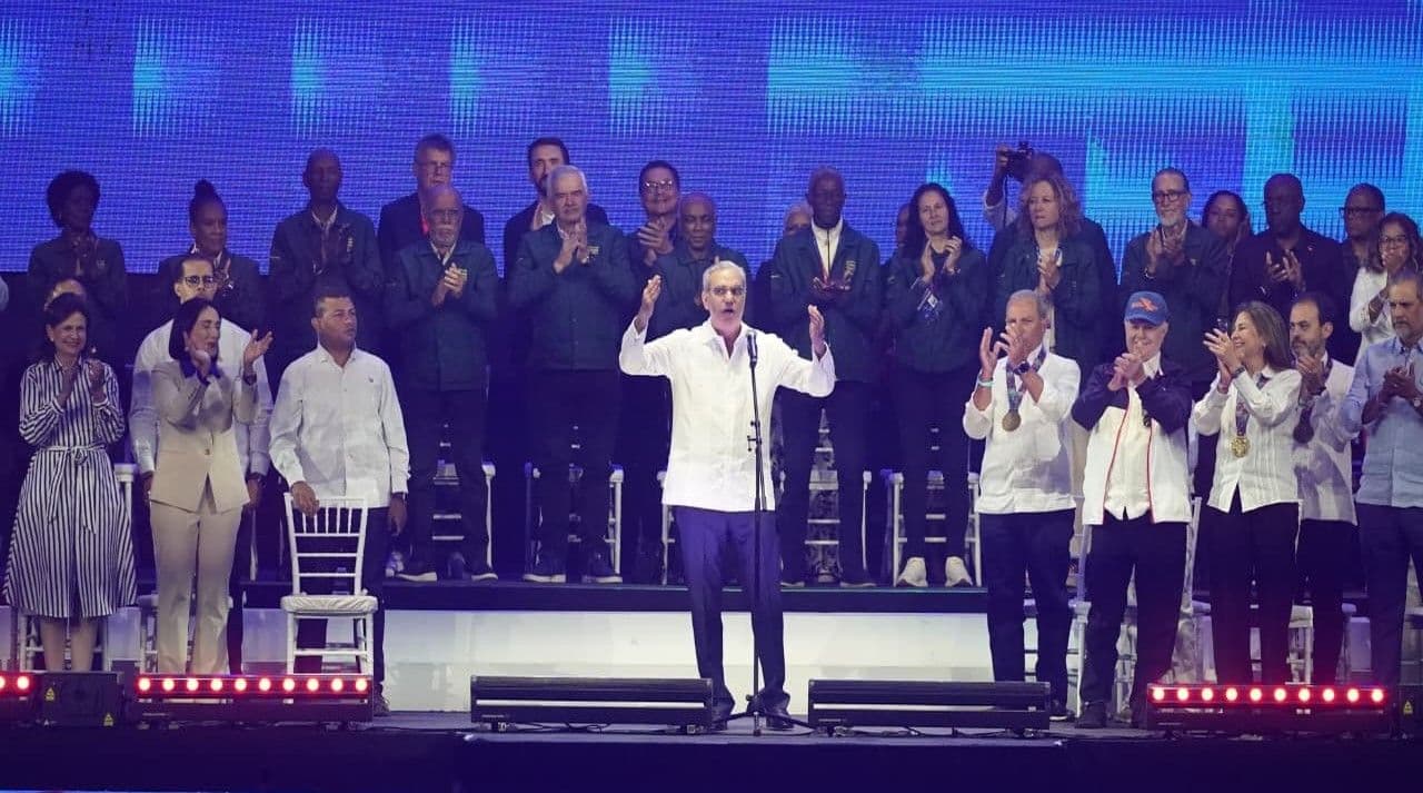 Abinader clausura los XXV Juegos Centroamericanos y del Caribe en Santo Domingo