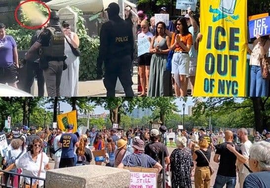 Protestas en Alto Manhattan por operativos de ICE