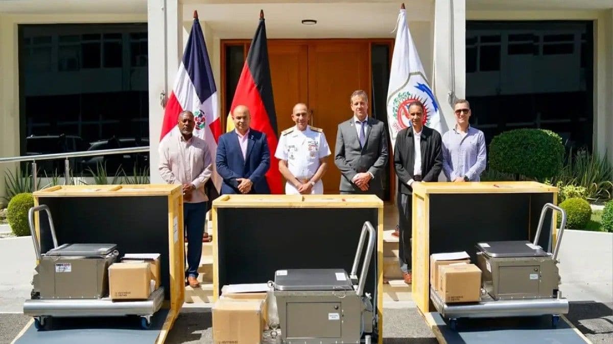 Alemania dona estaciones forenses a la DNCD para combatir el narcotráfico