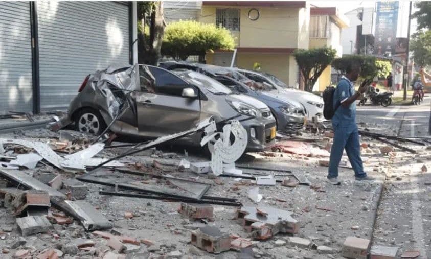 Medellín reporta daños leves tras sismo en Colombia
