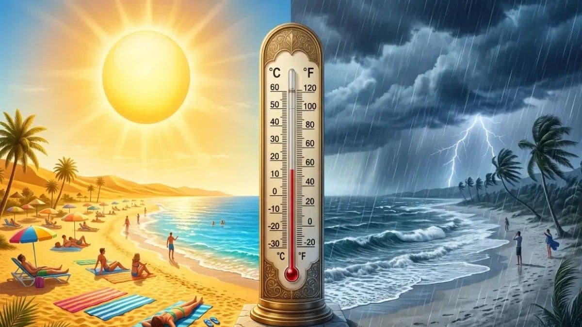 Indomet pronostica clima caluroso con aguaceros locales para el jueves