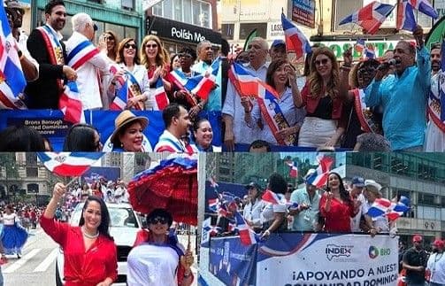 Medio millón de dominicanos asisten al Desfile en Manhattan