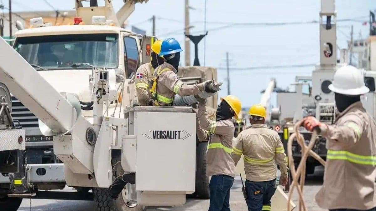 ETED anuncia trabajos de mantenimiento en la red eléctrica de varias provincias