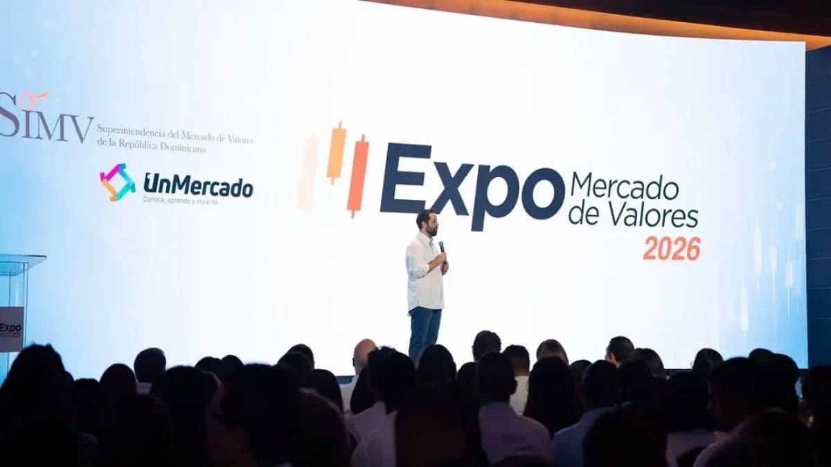Expo Mercado de Valores 2026 atrae a más de 4,000 asistentes en Santo Domingo