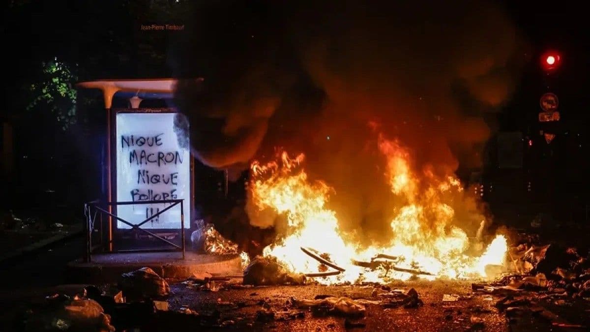 Francia implementará toques de queda parciales ante disturbios