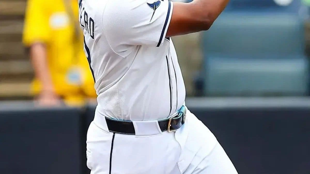 Junior Caminero gana premio por jonrones más largos en la MLB