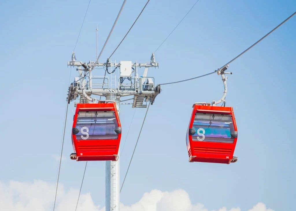 Mantenimiento programado en el Teleférico de Los Alcarrizos