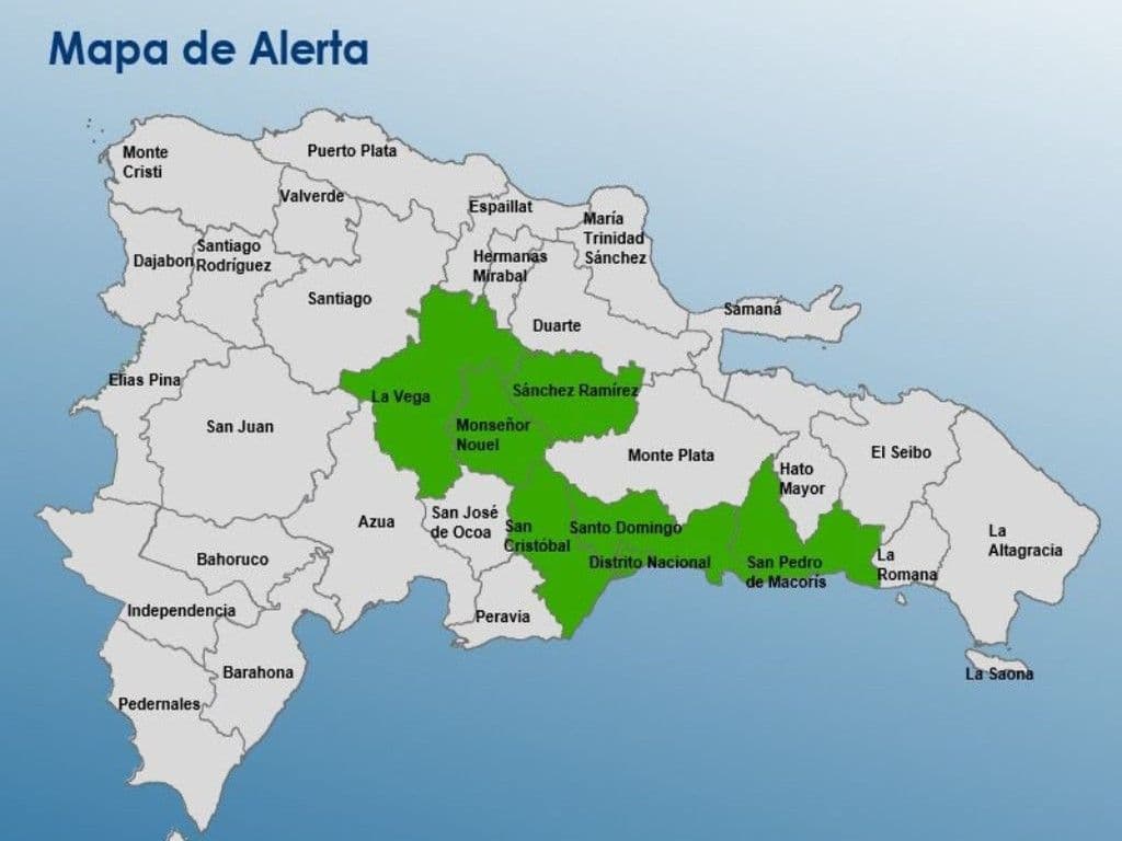 COE mantiene alerta verde en varias provincias por riesgo de inundaciones