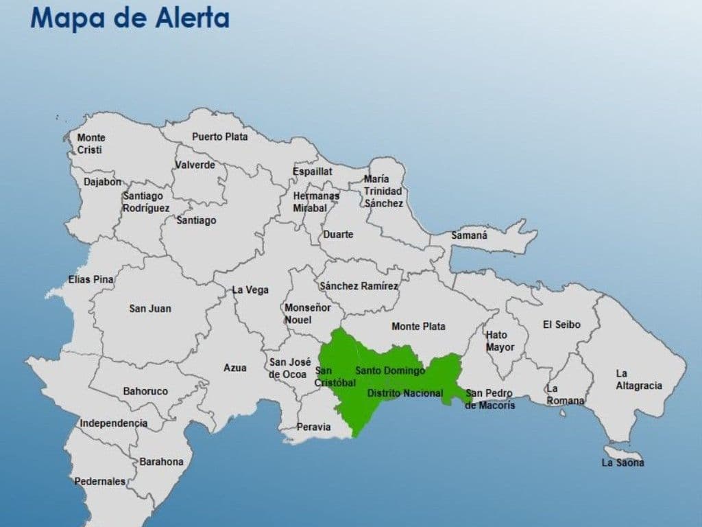 COE emite alerta verde por onda tropical en varias provincias