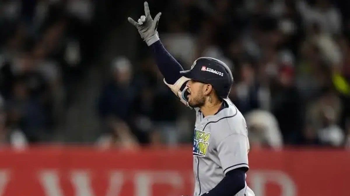 Rays avanzan a la Serie de Campeonato tras barrer a los Yankees