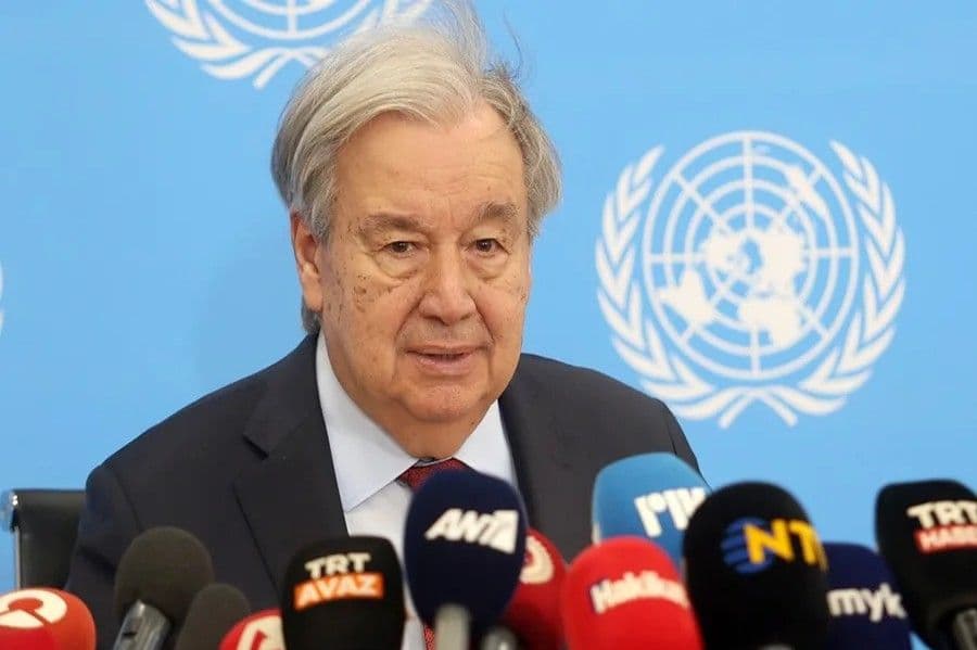 António Guterres celebra pacto para desarme de Hamás en Gaza