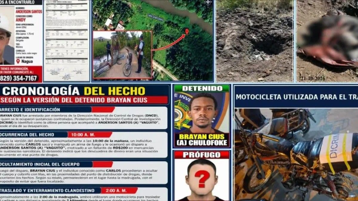 Policía busca a sospechoso de homicidio en Nagua por disputa de drogas