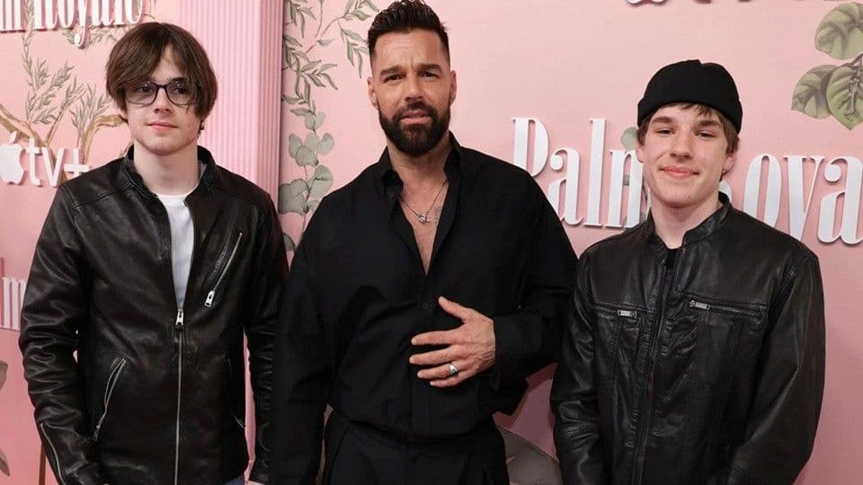 Ricky Martin celebra los 15 años de sus gemelos