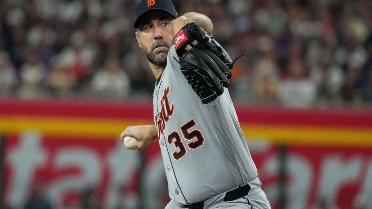 Justin Verlander se prepara para una última apertura con los Tigers de Detroit