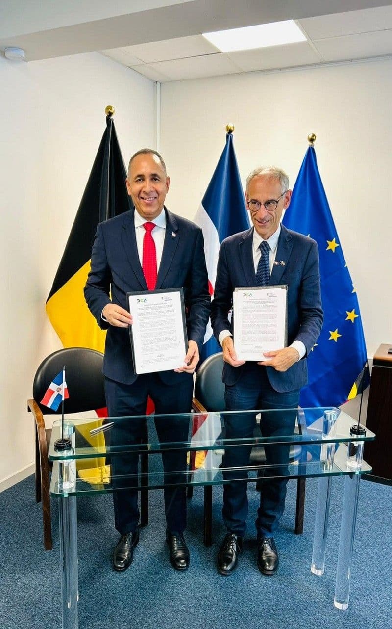 República Dominicana y Bélgica firman acuerdo para cooperación aduanera