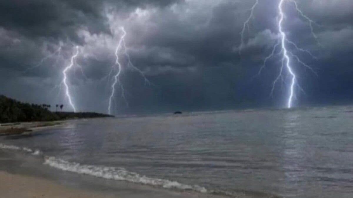 Tormentas eléctricas y lluvias afectan Puerto Plata