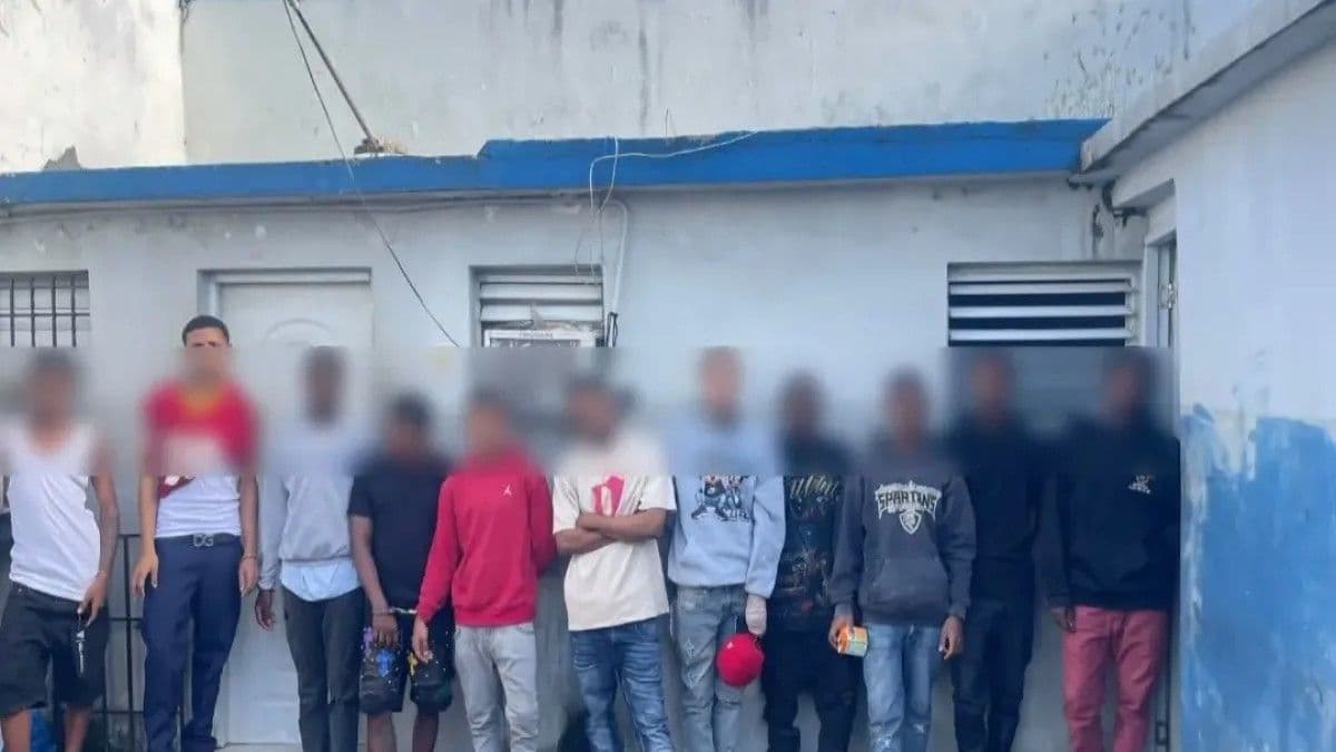 Policía Nacional detiene a miembros de la banda 'Los 5.5' en Bajos de Haina