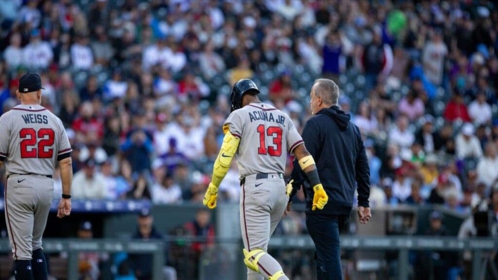 Ronald Acuña Jr. podría regresar con los Bravos este fin de semana