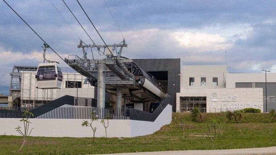 Suspensión temporal del Teleférico de Los Alcarrizos por mantenimiento