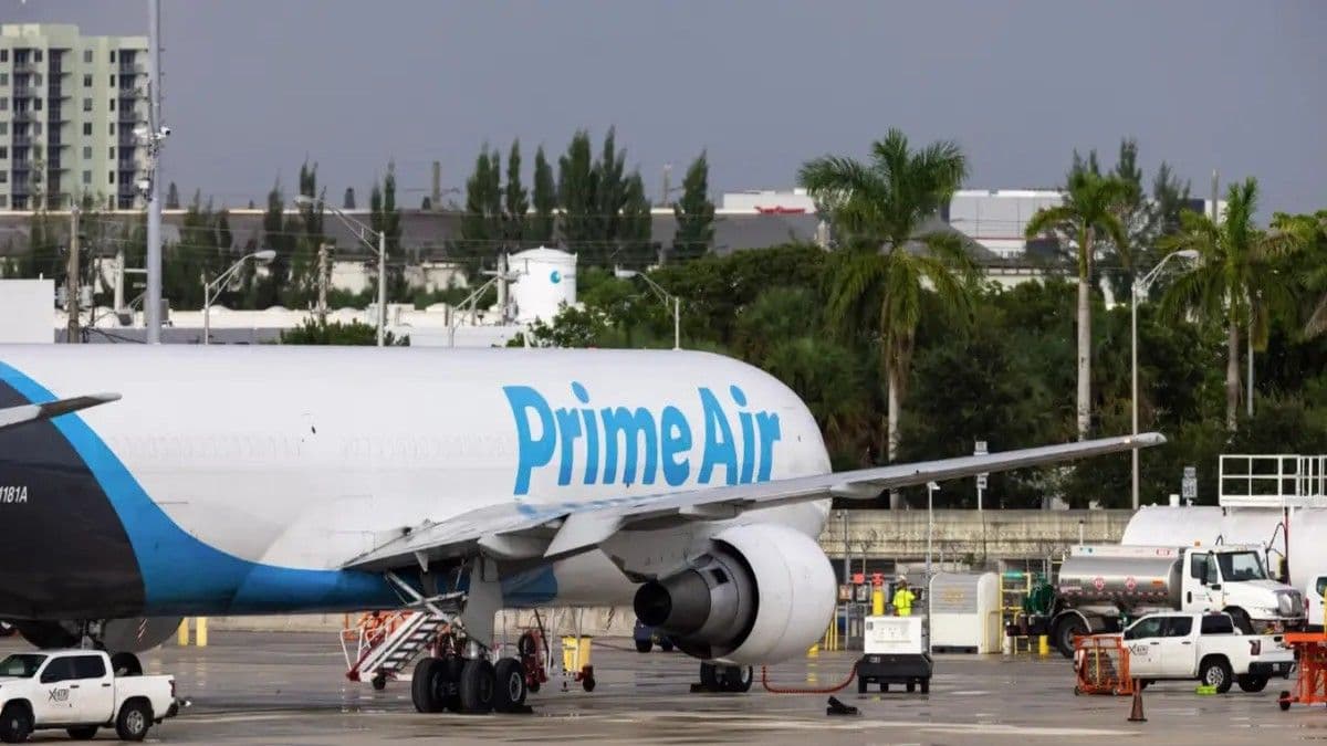 Demandan a Amazon por accidente de avión de carga en Miami
