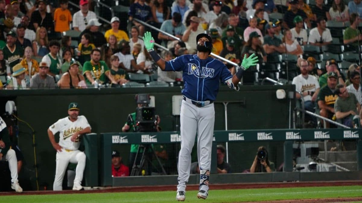 Rays logran séptima victoria consecutiva con remontada en el octavo inning
