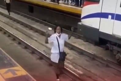 Incidente en el Metro de Santo Domingo: Mujer se lanza a las vías