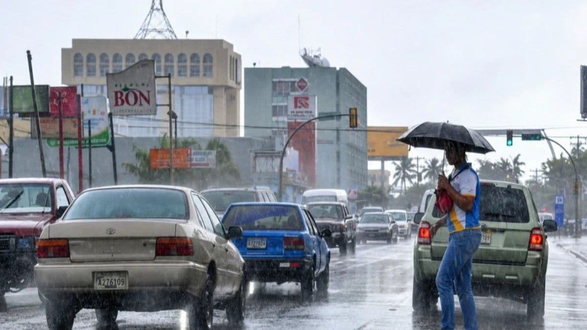 INDOMET pronostica aguaceros y vigila posible ciclón tropical