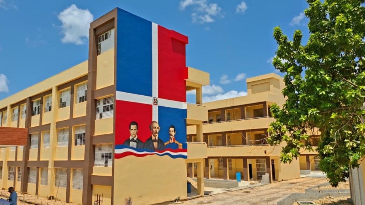 Nuevas aulas en Santo Domingo Este se sumarán al próximo año escolar