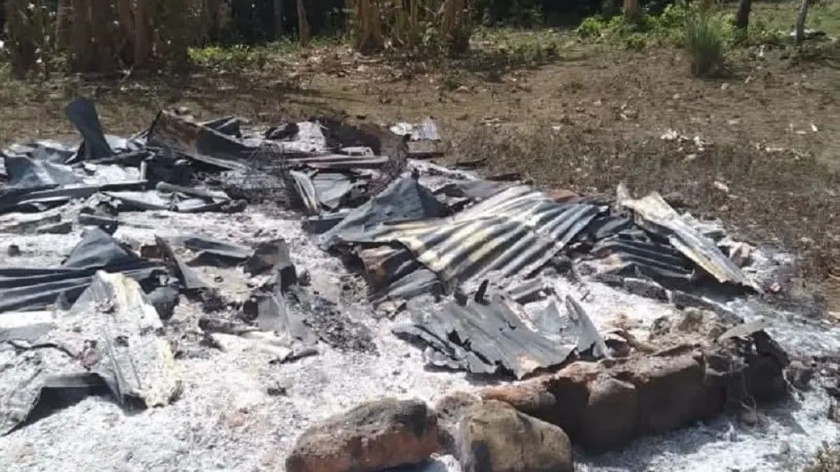 Hombre hospitalizado tras intentar apagar incendio en Puerto Plata