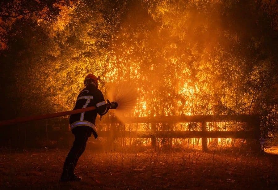 Evacuaciones masivas en Gironda por incendio incontrolable