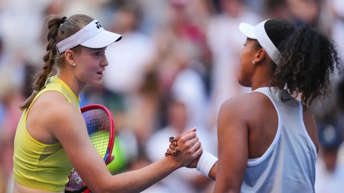 Elena Rybakina avanza a cuartos de final del US Open tras vencer a Naomi Osaka