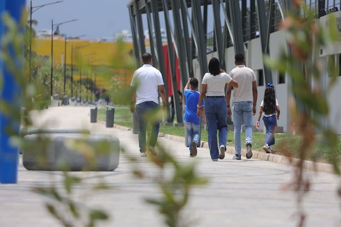 Paseo 30 de Mayo: nuevo espacio recreativo en Santo Domingo