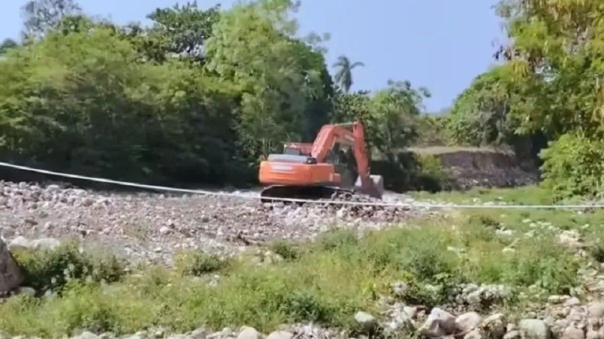 Autoridades justifican extracción de material del río San Marcos para prevenir inundaciones