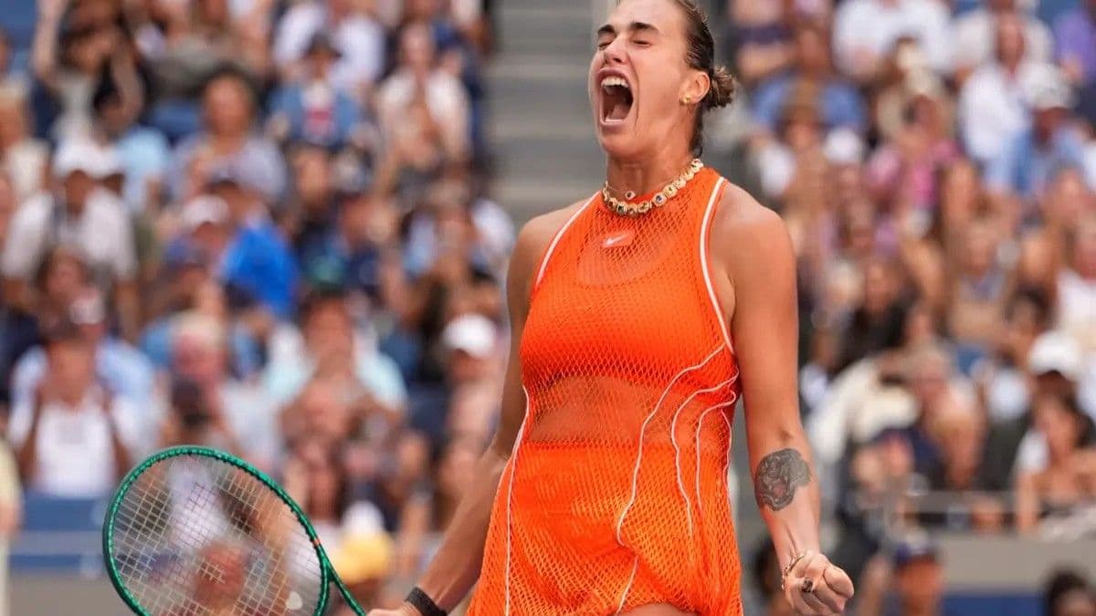 Sabalenka avanza a semifinales del US Open tras vencer a Noskova