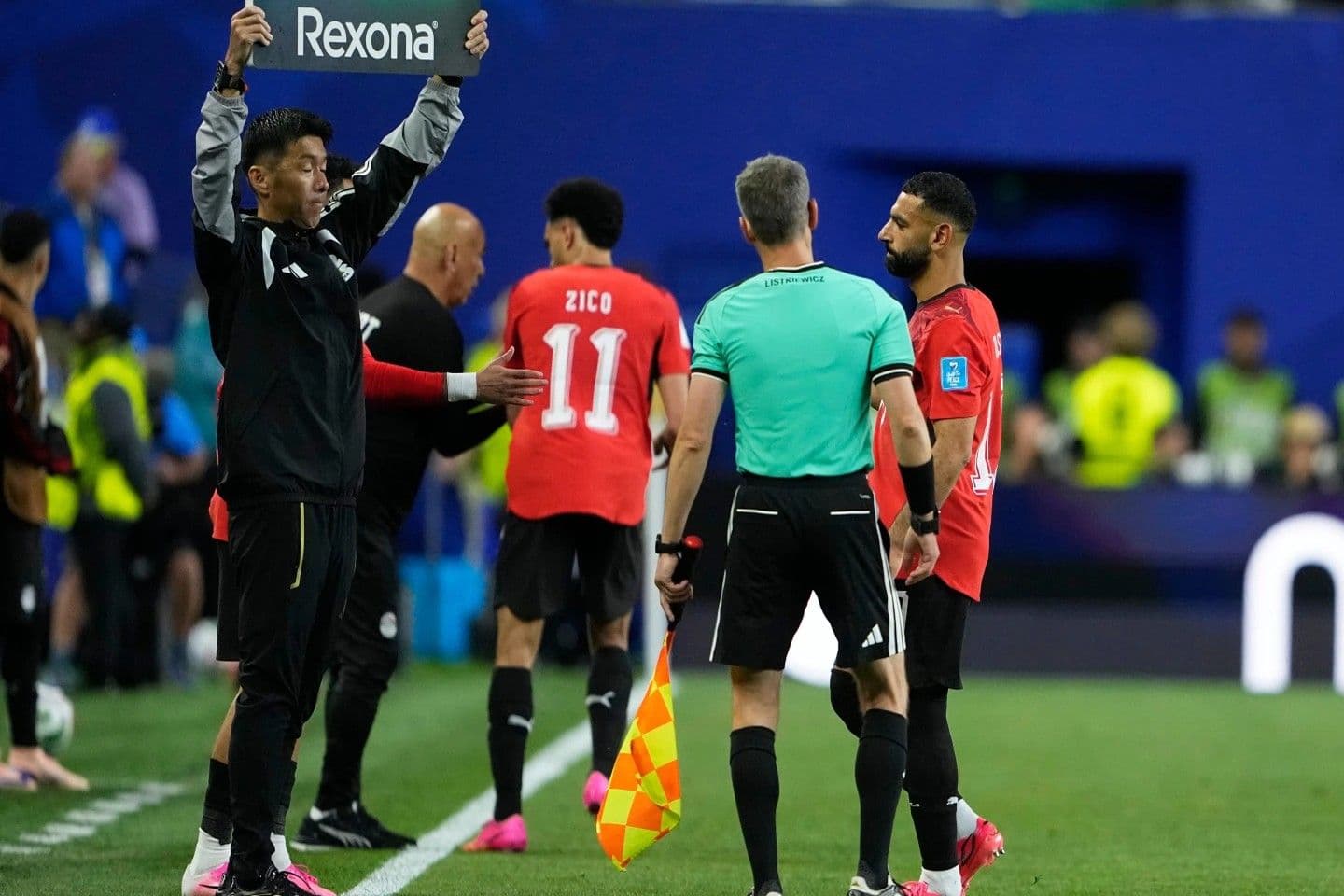 Mohamed Salah se lesiona en partido contra Irán