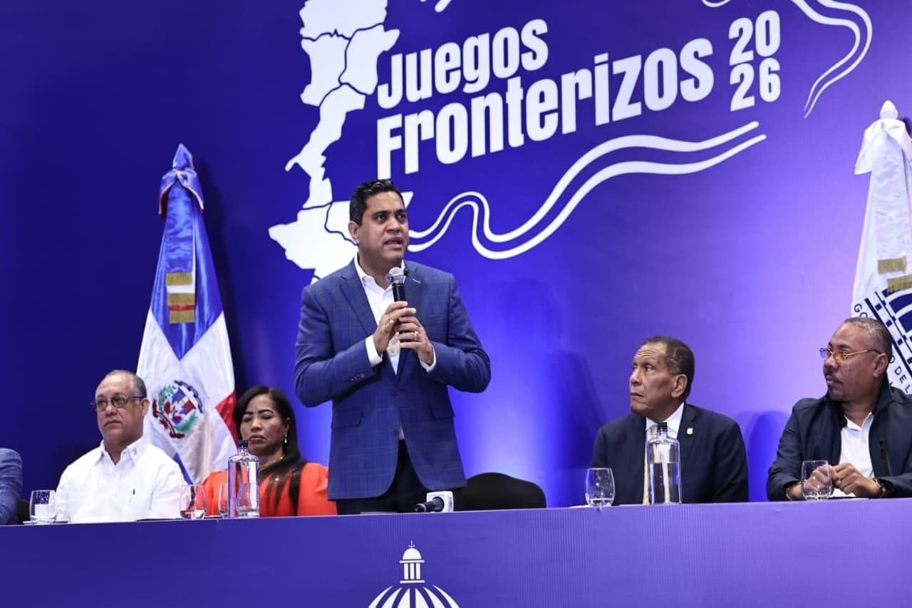 Ministro Kelvin Cruz anuncia la Gran Final de los Juegos Deportivos Fronterizos 2026