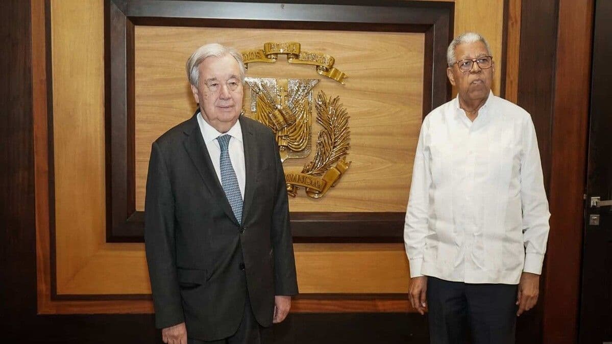 António Guterres agradece a República Dominicana por apoyo a Haití