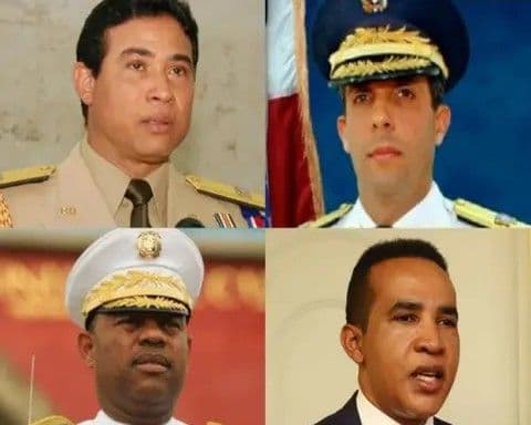 Condenas a militares y policías en República Dominicana en los últimos cuatro años
