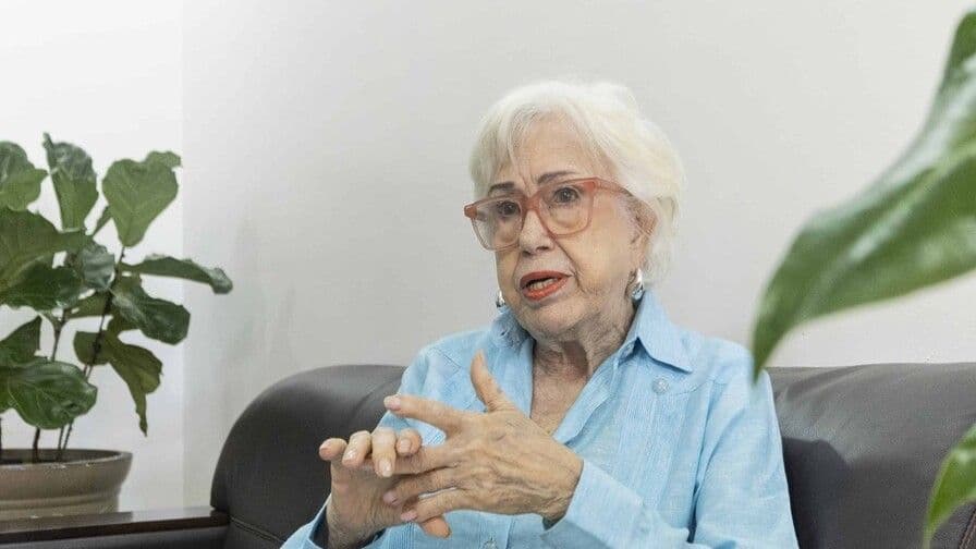 Milagros Ortiz Bosch celebra 90 años de vida