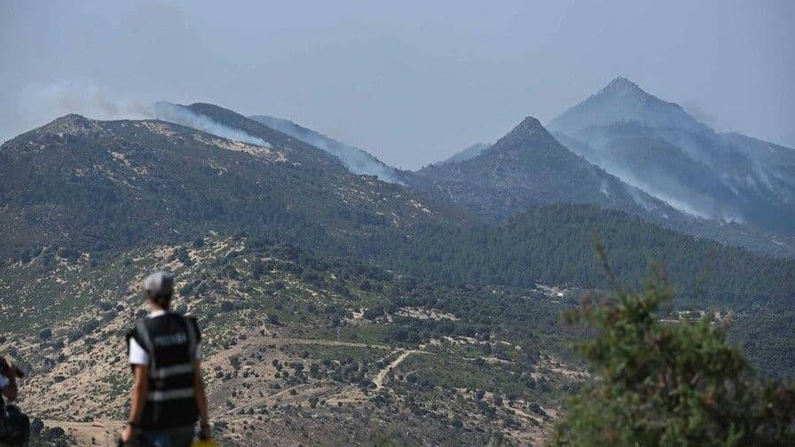 Incendios forestales devastan el centro de España