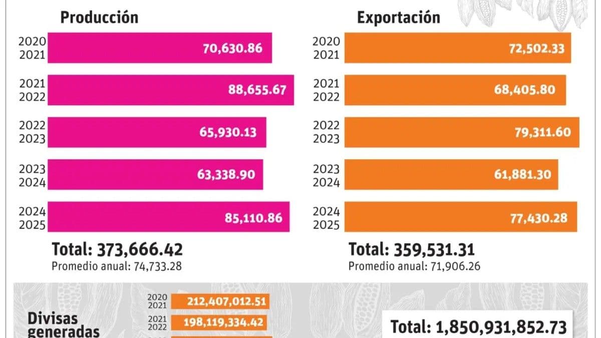 República Dominicana adapta producción de cacao a normas de la Unión Europea