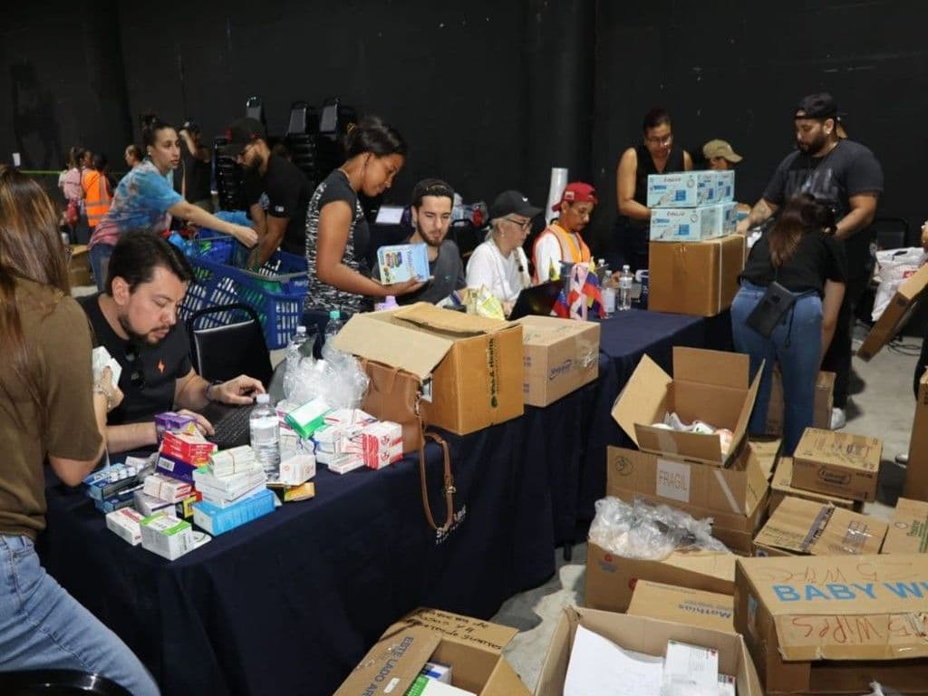 Centros de acopio en República Dominicana para ayudar a Venezuela