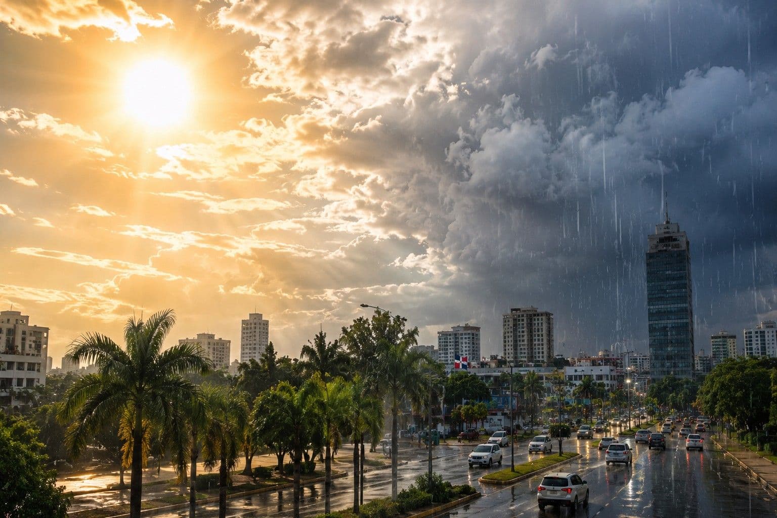 Chubascos aislados y calor intenso para este domingo en RD