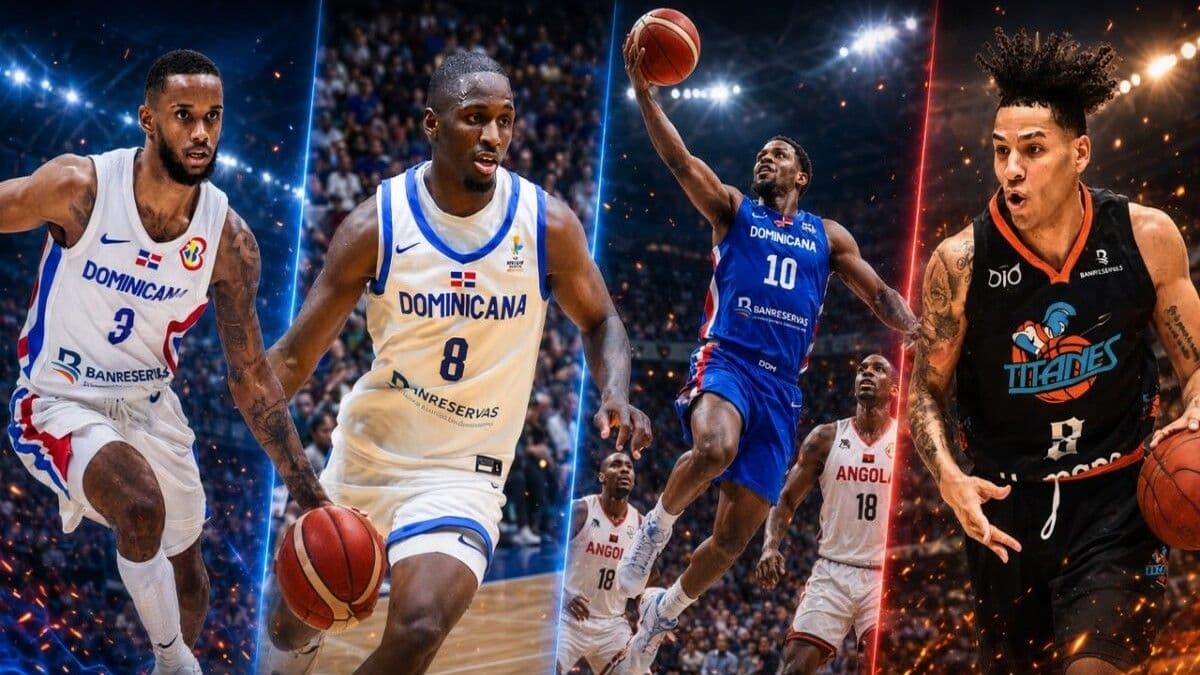 Victoria dominicana en baloncesto resalta talento local