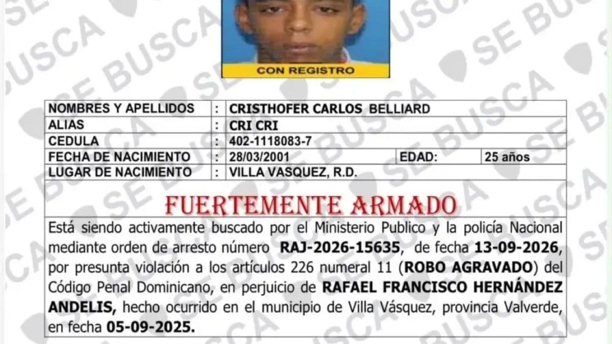 Muere presunto delincuente tras enfrentamiento con la Policía en Villa Vásquez