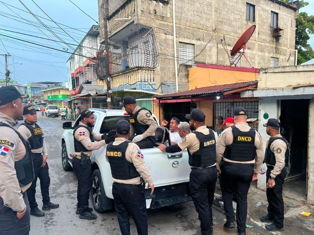 DNCD captura a 'Cara Cortada' en La Vega por tráfico de drogas