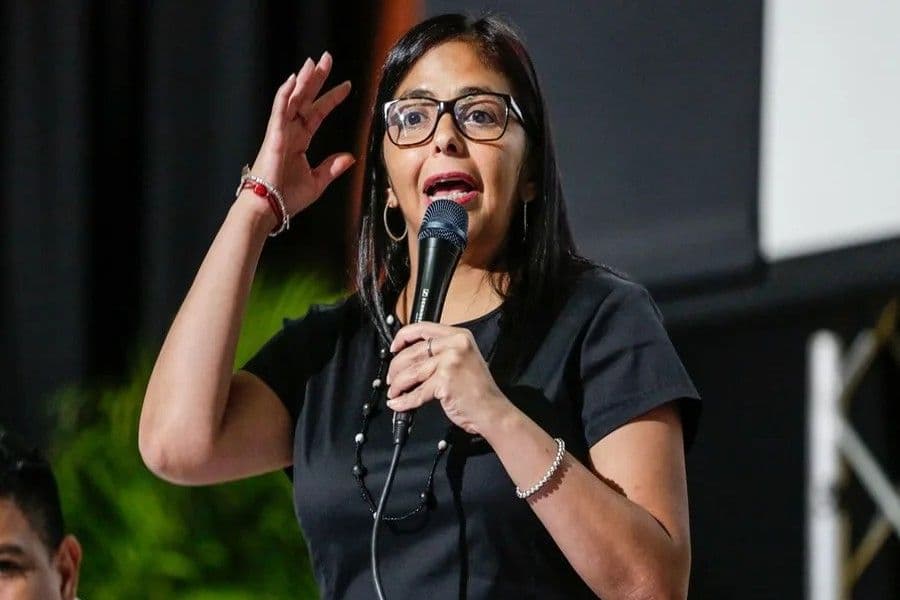 Delcy Rodríguez defiende la soberanía de Venezuela ante EE.UU.
