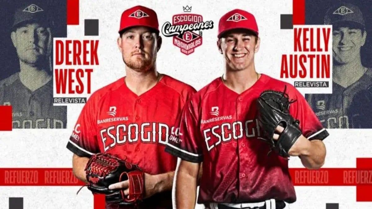 Leones del Escogido refuerzan su pitcheo con Derek West y Kelly Austin